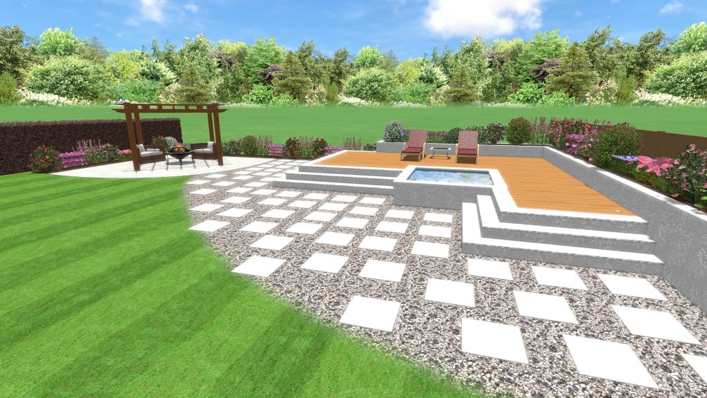 Outdoor Spa CAD