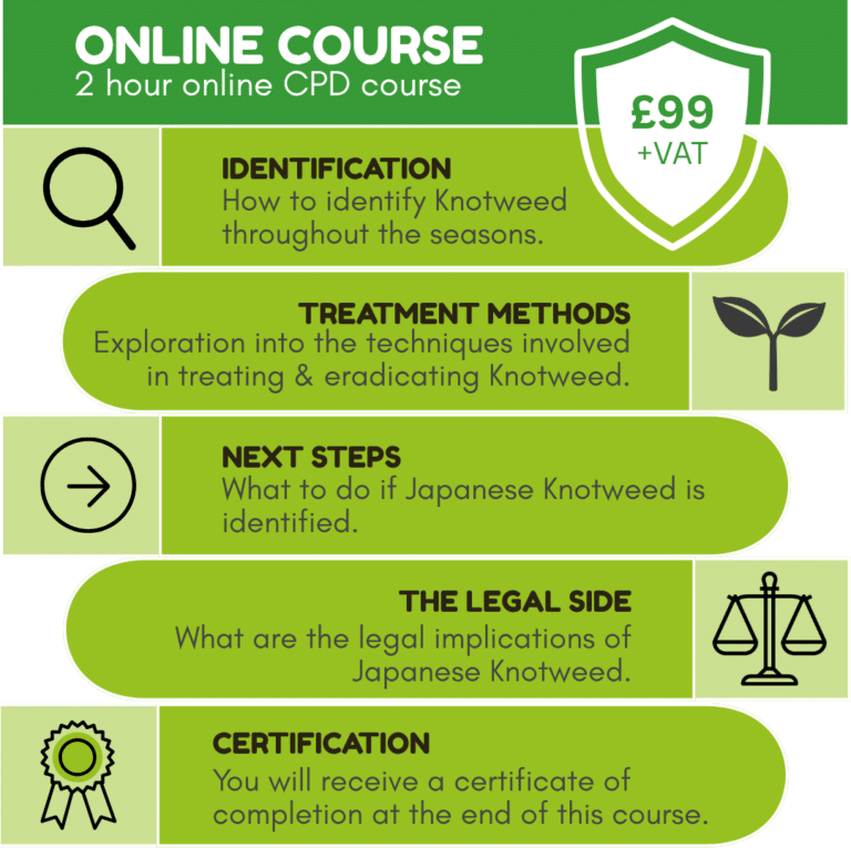The online course for Japanese Knotweed Training Online Course