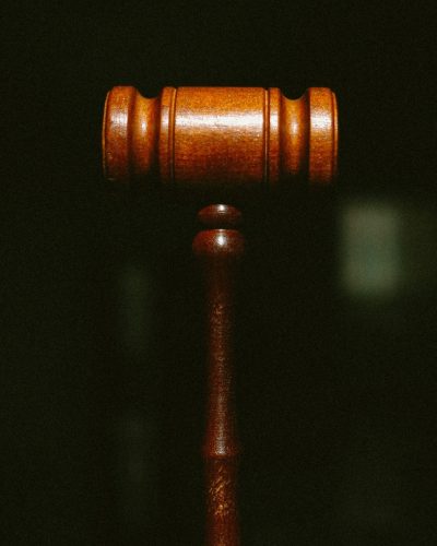 A gravel indicative of justice on a P35 service page